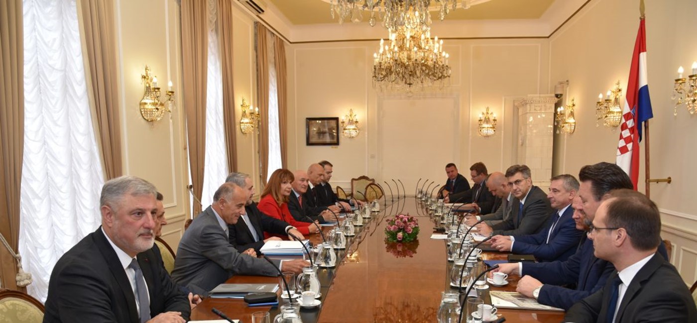 Predsjednik Vlade s predstavnicima Hrvatske udruge poslodavaca